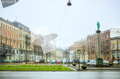 Image of Rainy day in Copenhagen, Denmark