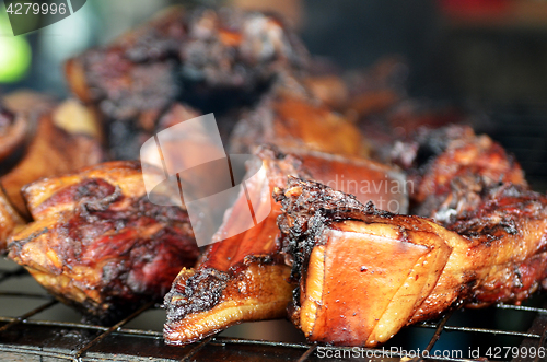 Image of Sinalau Bakas or Smoked Wild Boar