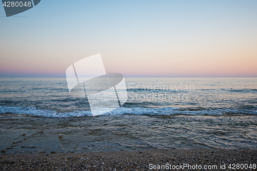 Image of Alanya in the evening