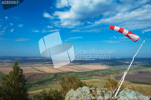 Image of Flying windsock wind vane