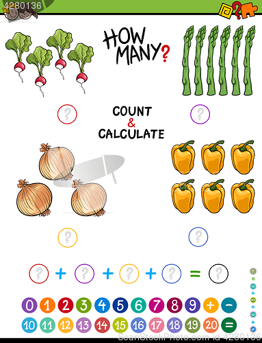 Image of educational mathematical worksheet