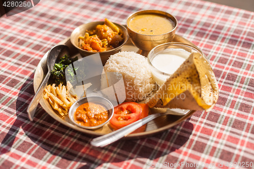 Image of Nepali Thali set