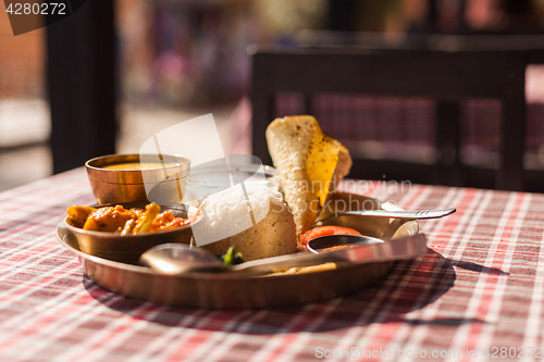 Image of Nepali Thali set