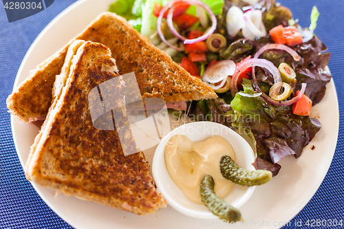 Image of Croque Monsieur sandwich