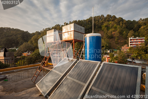 Image of Solar water heating apparatus