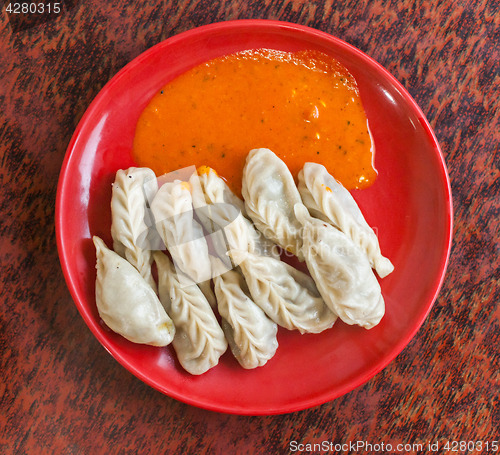 Image of Tibetan Momo dumplings