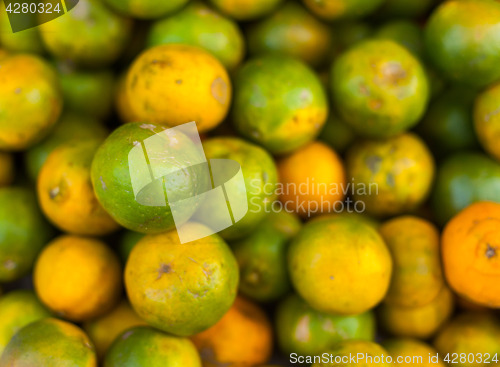 Image of Green oranges