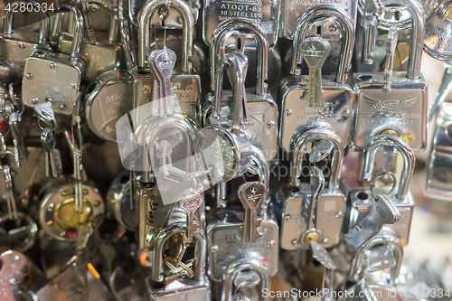 Image of Locks on display