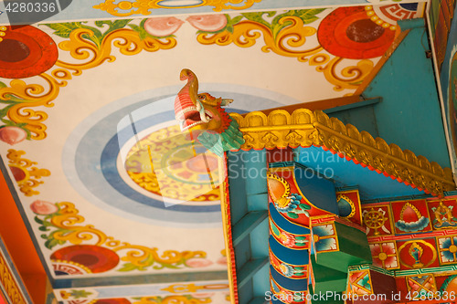 Image of Buddhist temple details