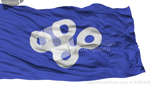 Image of Isolated Osaka Japan Prefecture Flag