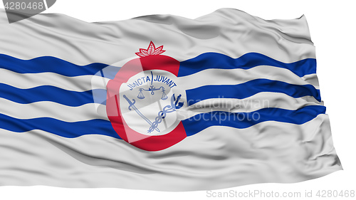Image of Isolated Cincinnati City Flag, United States of America