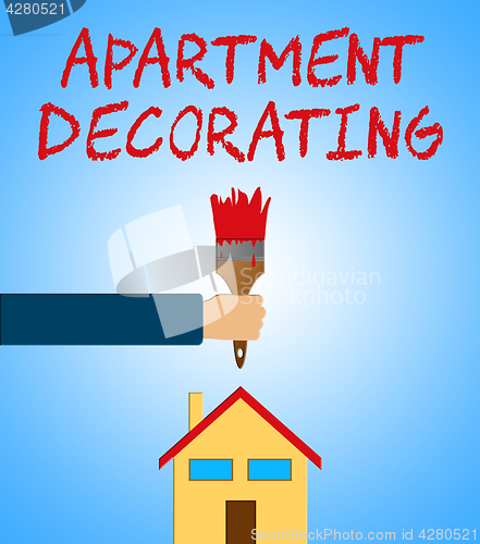 Image of Apartment Decorating Meaning Condo Decoration 3d Illustration