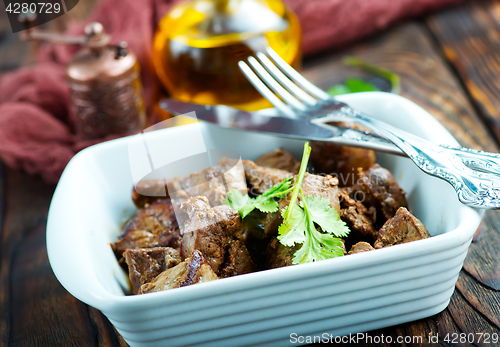 Image of fried liver