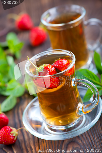 Image of strawberry tea