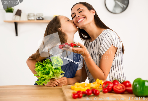 Image of Having fun in the kitchen