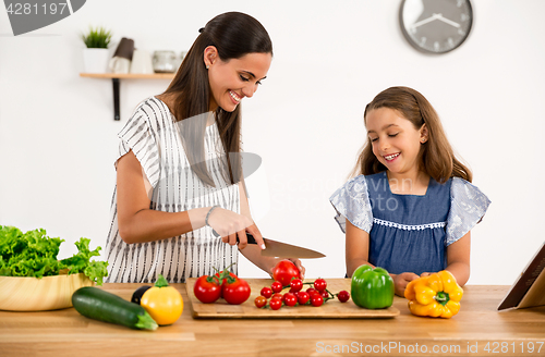 Image of Having fun in the kitchen