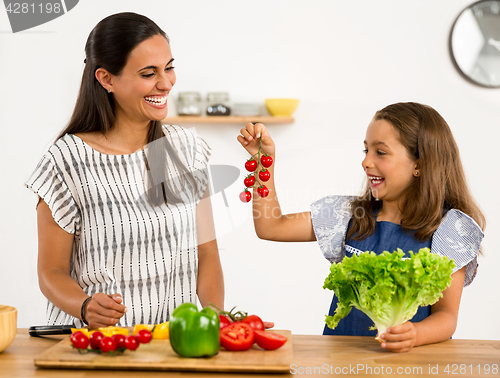 Image of Having fun in the kitchen