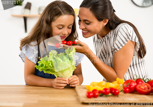 Image of Having fun in the kitchen