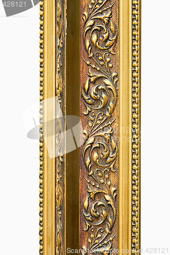 Image of Engraved gold detail