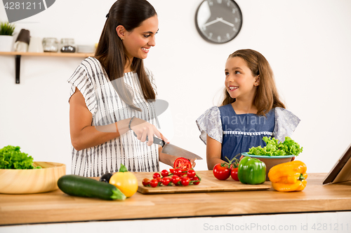 Image of Having fun in the kitchen