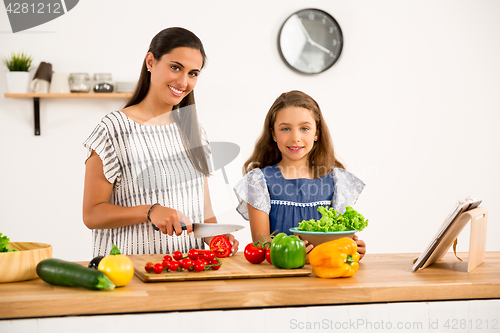 Image of Having fun in the kitchen