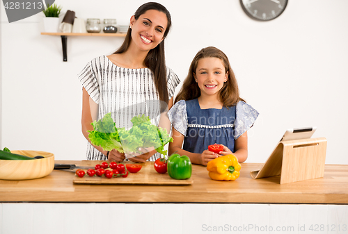 Image of Having fun in the kitchen