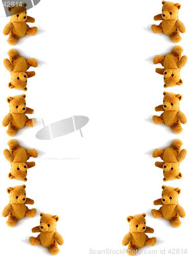 Image of tumbling teddies