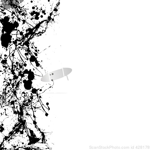 Image of ink splat dribble