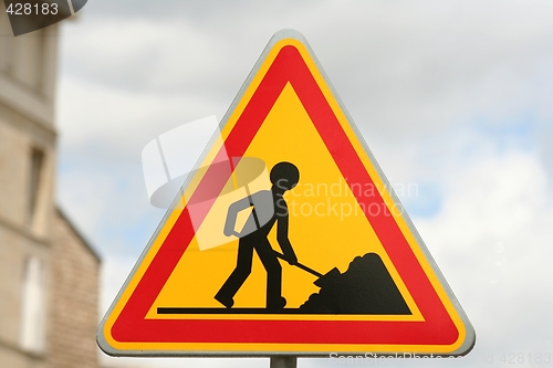 Image of Worksite sign