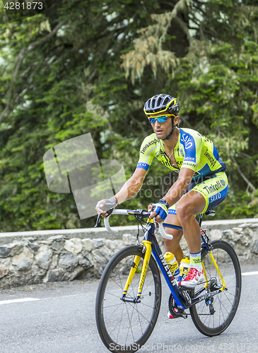 Image of Daniele Bennati on Col du Tourmalet - Tour de France 2014