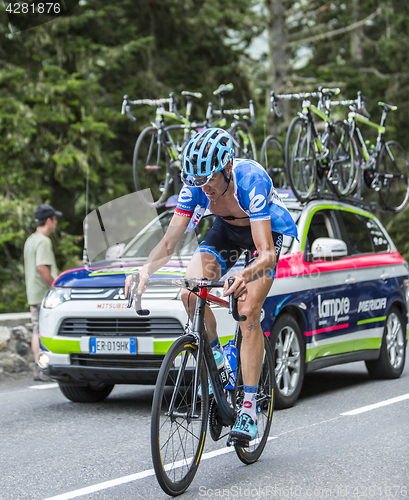 Image of Johan Vansummeren on Col du Tourmalet - Tour de France 2014