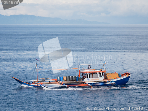 Image of Fishing boat in The Philippines