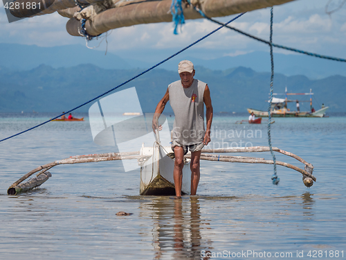 Image of Fisherman in The Philippines