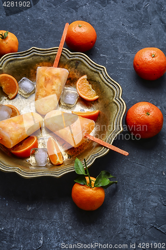 Image of Summer ice cream with fruit