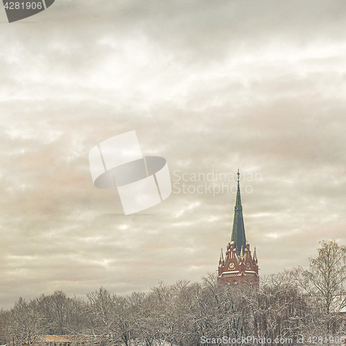 Image of Church in winter