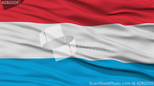 Image of Closeup Luxembourg Flag