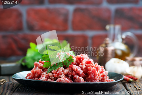 Image of minced meat