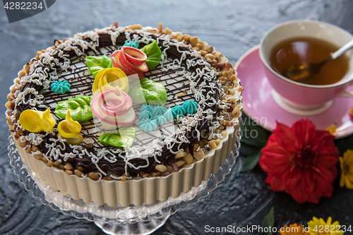 Image of Tasty cakes composition