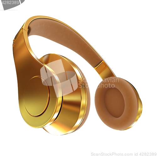 Image of Best headphone icon. 3d illustration