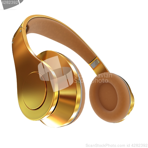 Image of Best headphone icon. 3d illustration