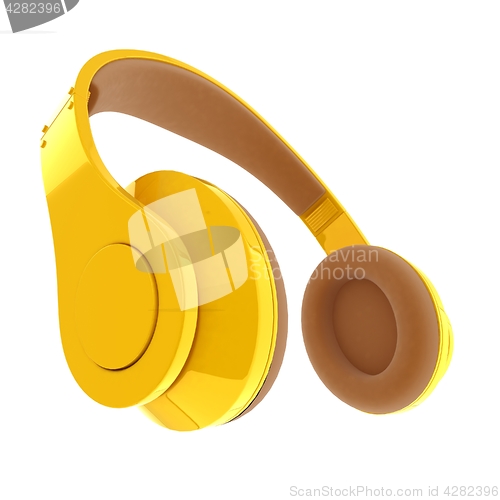 Image of Best headphone icon. 3d illustration