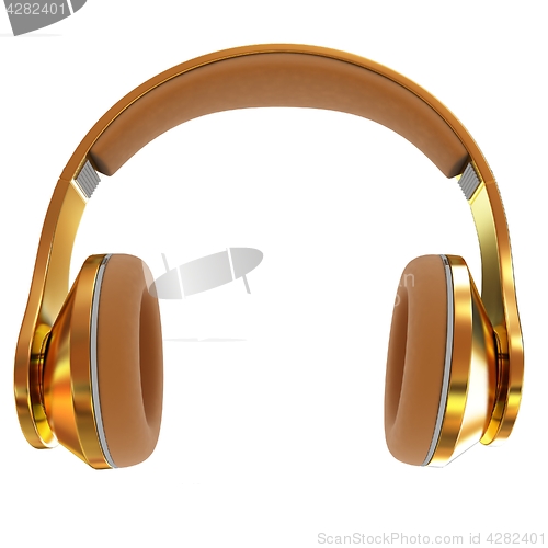 Image of Best headphone icon. 3d illustration