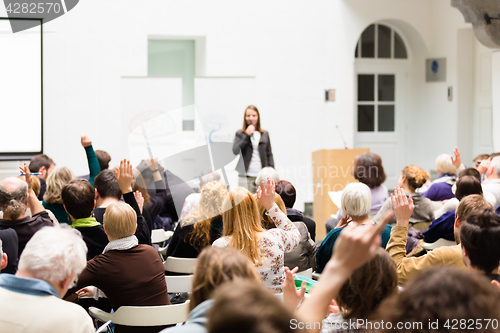 Image of Audience in the conference hall.