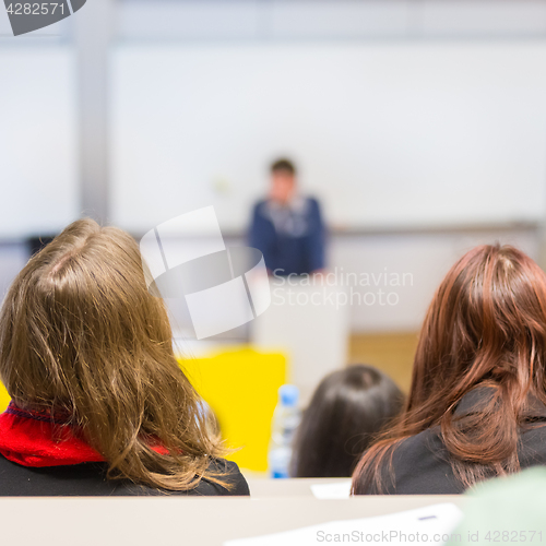 Image of Lecture at university.