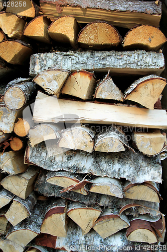 Image of Pile of wood