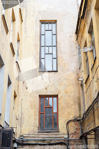 Image of Yard among the houses