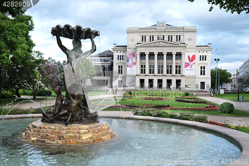 Image of Latvian National Opera, Riga, Latvia