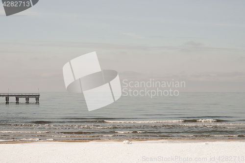 Image of Baltic sea in winter