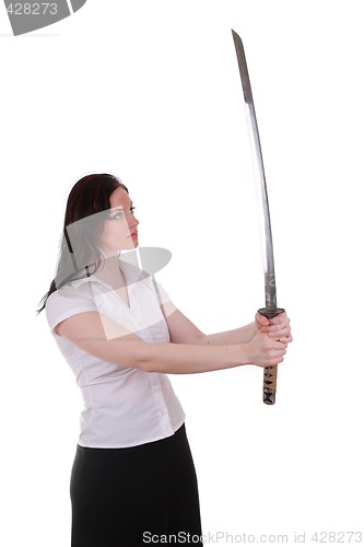Image of Woman with sword