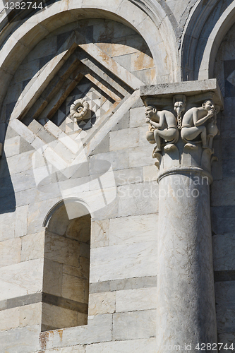 Image of Pisa Tower detail 01